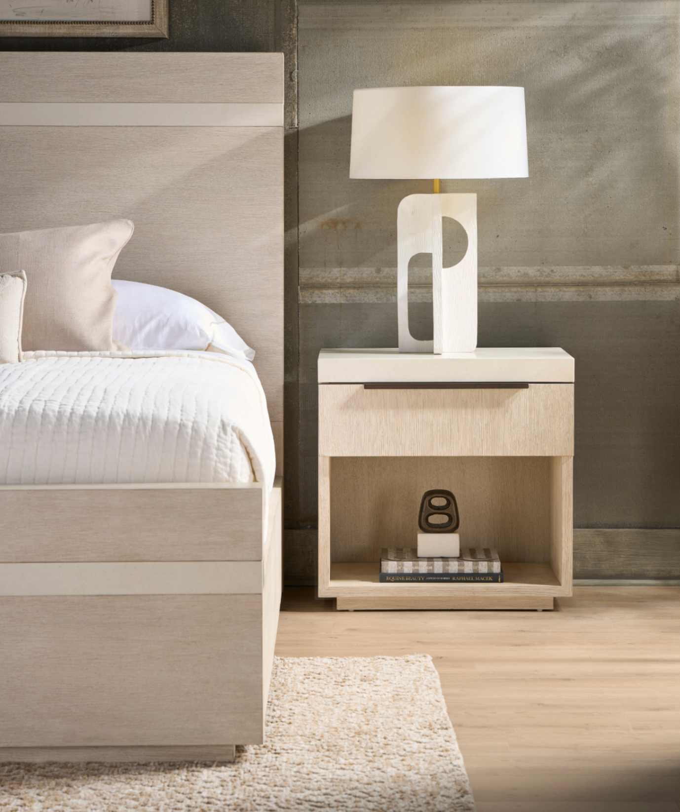 Serene bedroom styled by Matter Brothers